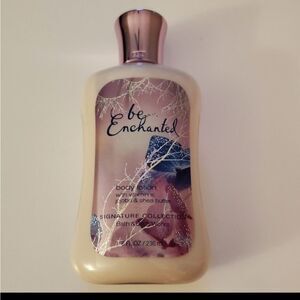 NEW 8oz BE ENCHANTED Hard To Find Bath & Body Works shea lotion
